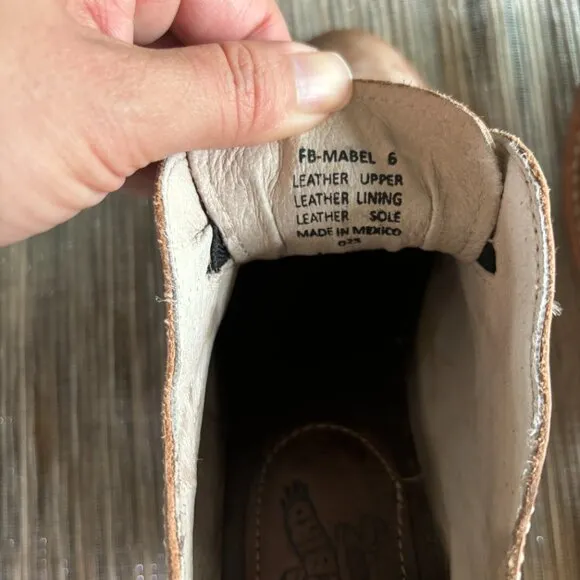 FREEBIRD | Womens Mabel Taupe Leather Snakeskin Oxford Loafers Size 6
