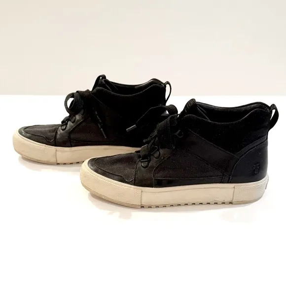 Frye Women’s Gia Lug Trail High-Top Sneakers