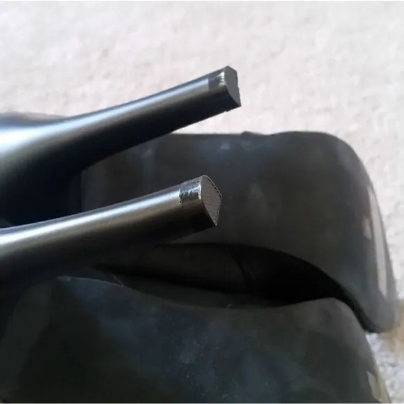 FUNTASMA BLACK SEXY HIGH HEELED BOOTS