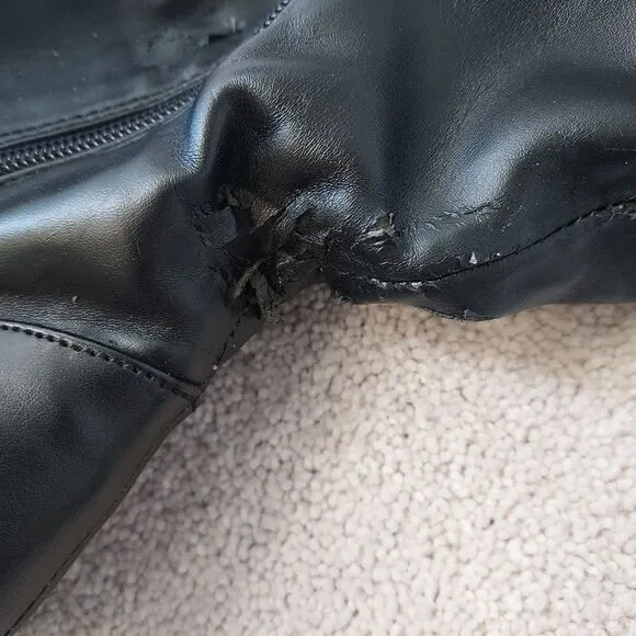 FUNTASMA BLACK SEXY HIGH HEELED BOOTS