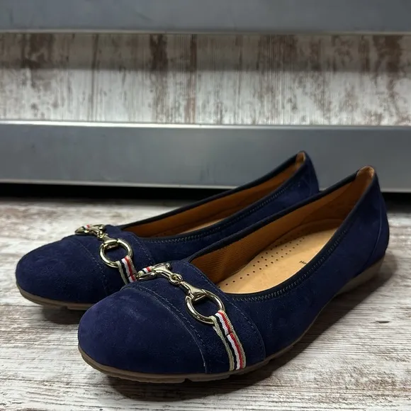 Gabor Ballet flats 44.165.16 Navy blue Women’s sz 7.5