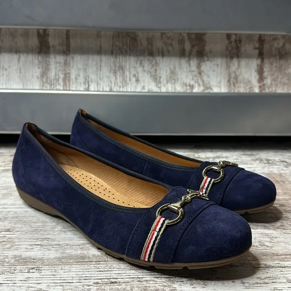 Gabor Ballet flats 44.165.16 Navy blue Women’s sz 7.5