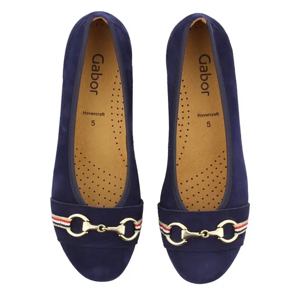 Gabor Ballet flats 44.165.16 Navy blue Women’s sz 7.5