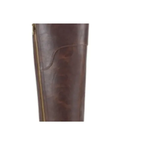 GBG by Guess Haydin  Leather Riding Boots Size 7.5M Women's Color Dark B…