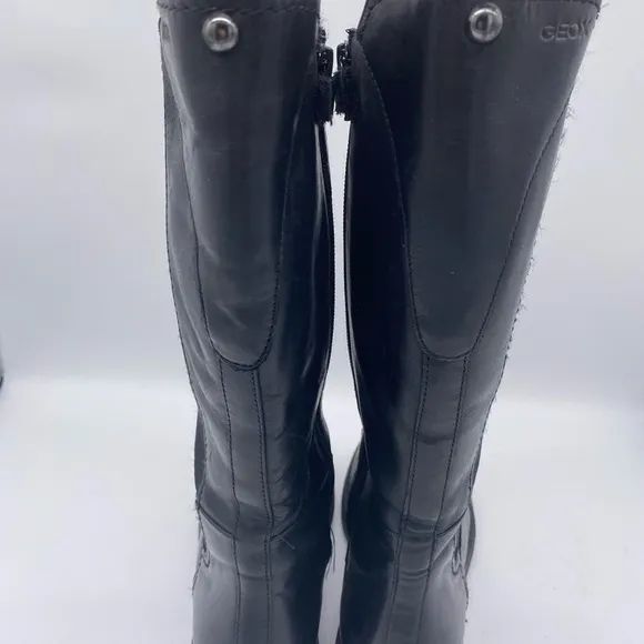 Geox Black High Boots for Girls size# 36