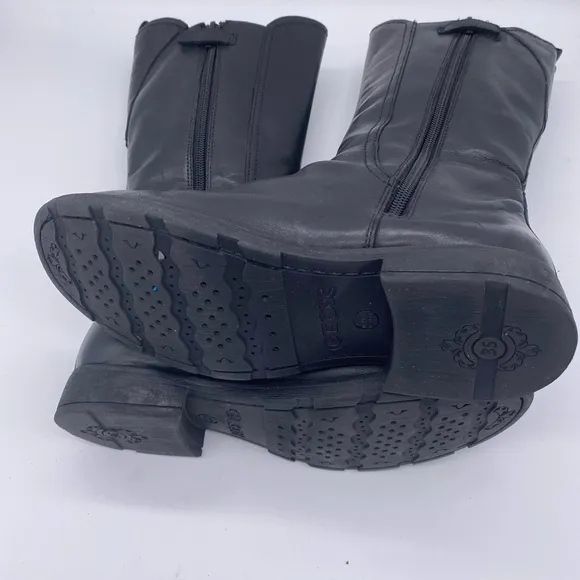 Geox Black High Boots for Girls size# 36