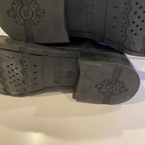 Geox Black High Boots for Girls size# 36