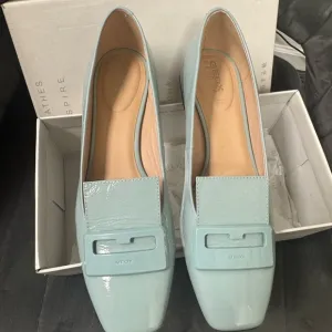 Geox Blue Flats Classic Loafer Design size 38