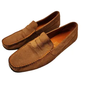 Geox Kosmopolis Toffee Suede Men's Loafers Size 11.5