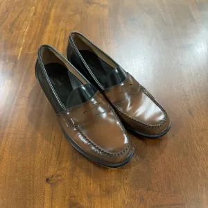 GH Bass Weejuns Logan Two Tone Color Block Loafers Size 12