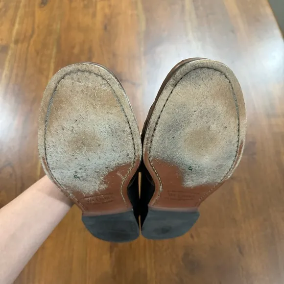 GH Bass Weejuns Logan Two Tone Color Block Loafers Size 12