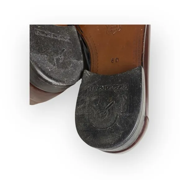 Giorgio Brutini ❁ Moc Toe Tassel Loafer Dress Shoes ❁ Black   Brown Leather ❁ 6D