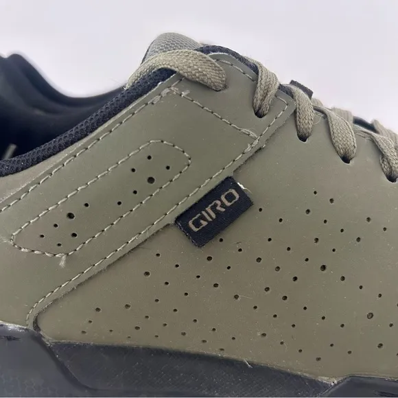 Giro Jacket II Sneakers Shoes Water Resist Microfiber Lace Up Green Men Size 9.5