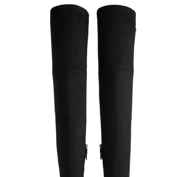 Good American Knee High Boots