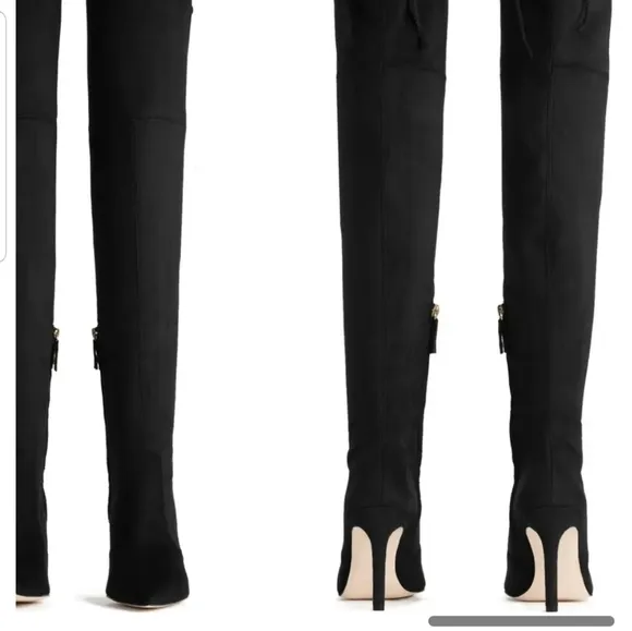 Good American Knee High Boots