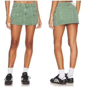 GRLFRND Kiko Mini Skirt in Lost Paradise