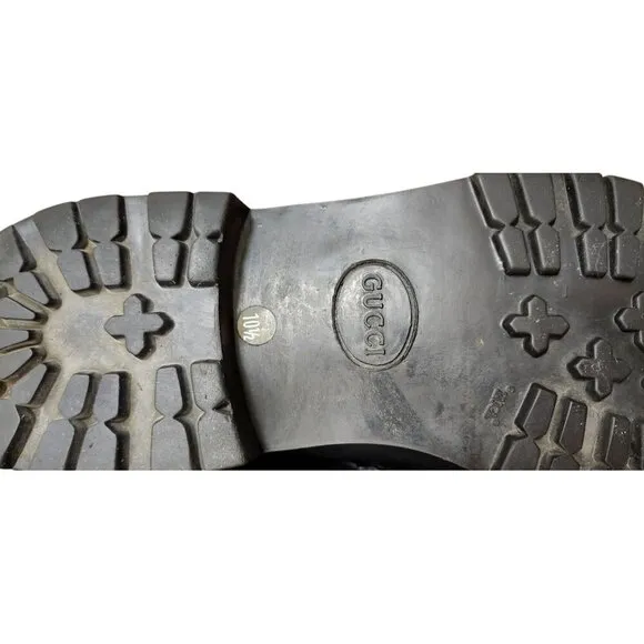 Gucci Black Loafers with Horsebit Detail