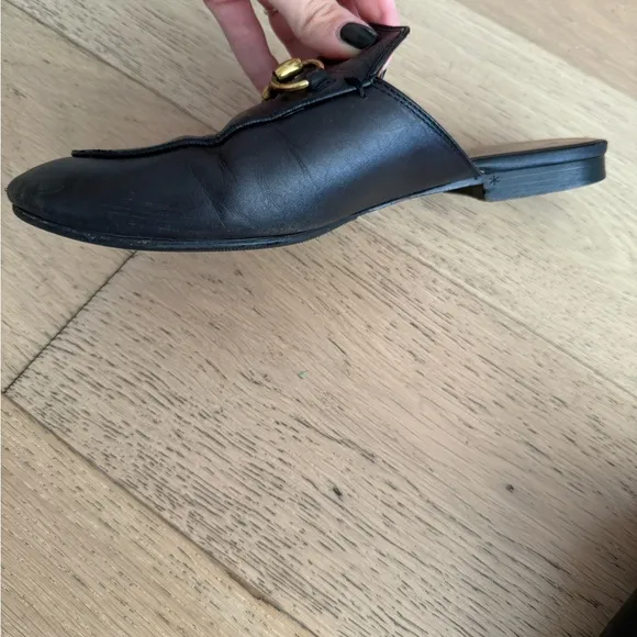 GUCCI Black Mules (slides) Flats size 36