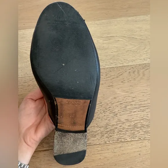 GUCCI Black Mules (slides) Flats size 36