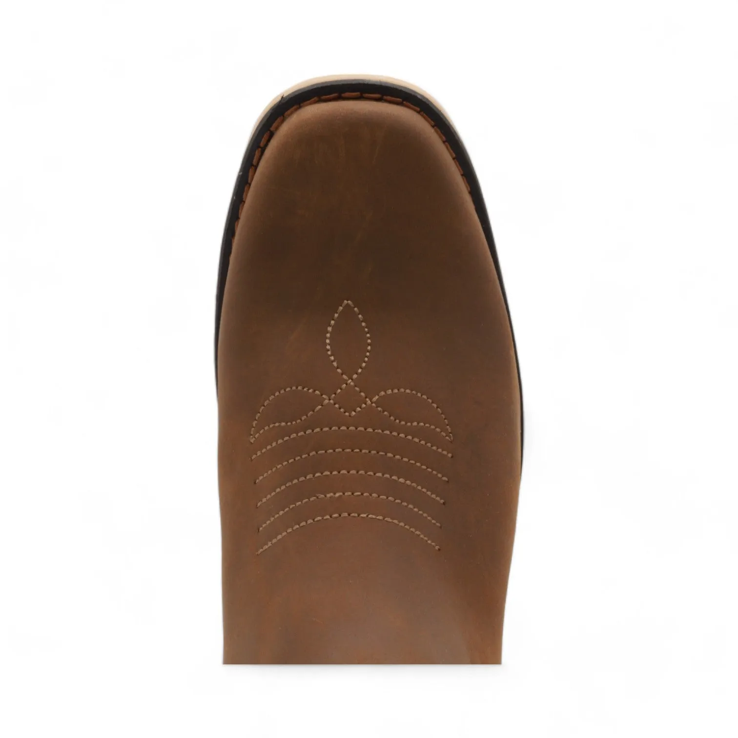 Hacienda Men's Ocher Leather Short Boots
