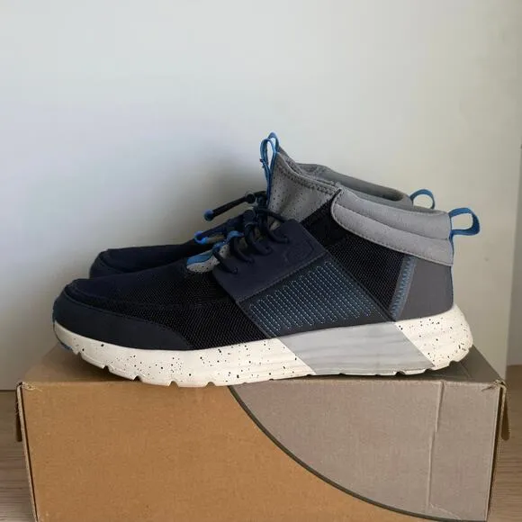 Hey Dude Sirocco Mid Trail (Navy/White) Men Casual Sneakers - SZ 12