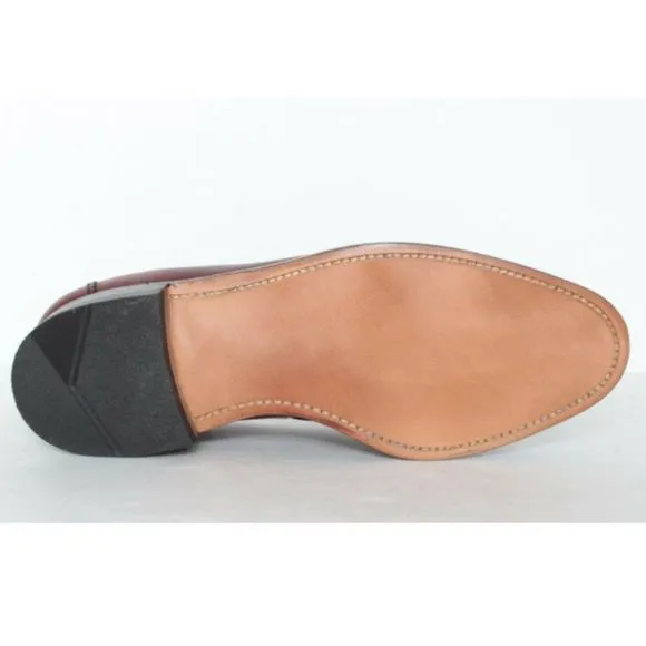 Hitchcock Mens Calfskin Tassel Loafers 1292 Brown