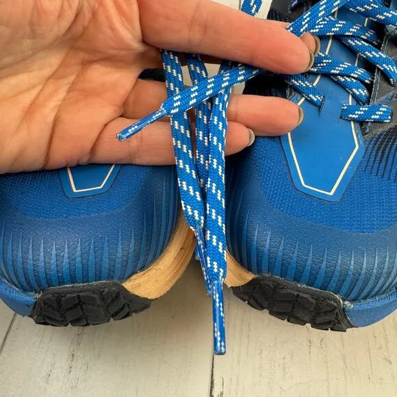 HOKA Indigo Bunting Bleached Apricot Speedgoat 4 Trail Shoe Sneaker Size 10