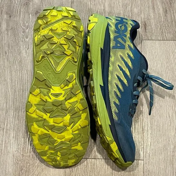 Hoka One Men’s 11D Torrent 3 Runner Workout Athletic Trail Gym Walking Trainer