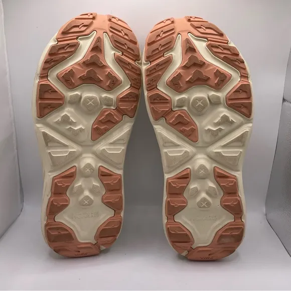 Hoka One One Hopara Sandal Sneakers Men’s 11.5 Slip on Beige running Trail