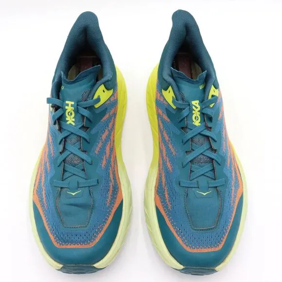 Hoka One One Speedgoat 5 Mens 11D Blue Trail Running Shoes Sneakers 1123157 BCEP