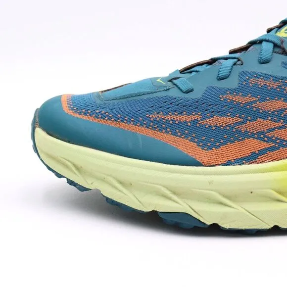 Hoka One One Speedgoat 5 Mens 11D Blue Trail Running Shoes Sneakers 1123157 BCEP