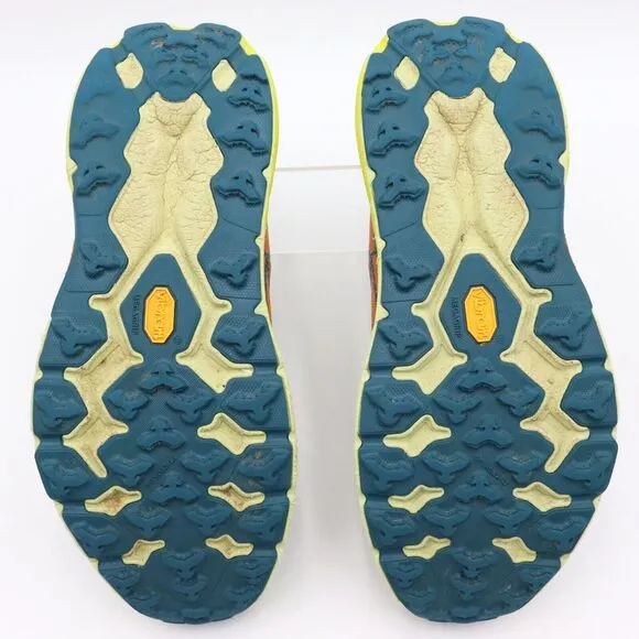 Hoka One One Speedgoat 5 Mens 11D Blue Trail Running Shoes Sneakers 1123157 BCEP