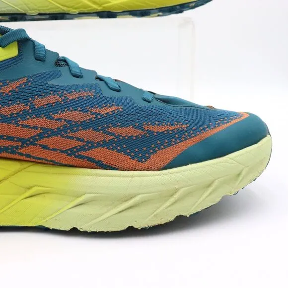 Hoka One One Speedgoat 5 Mens 11D Blue Trail Running Shoes Sneakers 1123157 BCEP