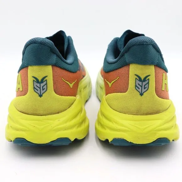 Hoka One One Speedgoat 5 Mens 11D Blue Trail Running Shoes Sneakers 1123157 BCEP
