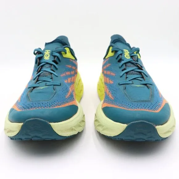 Hoka One One Speedgoat 5 Mens 11D Blue Trail Running Shoes Sneakers 1123157 BCEP