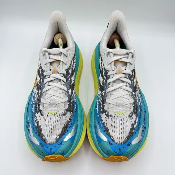 Hoka One One Stinson 7 Evening Primrose Trail Running Sneakers Men’s Size 8.5