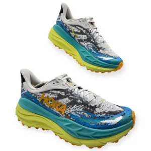 Hoka One One Stinson 7 Evening Primrose Trail Running Sneakers Men’s Size 8.5