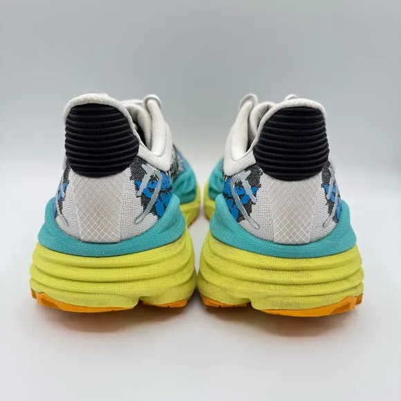 Hoka One One Stinson 7 Evening Primrose Trail Running Sneakers Men’s Size 8.5