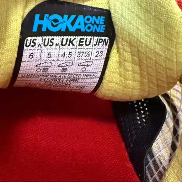 Hoka One One x Nicole McLaughlin Mafate THREE2  Sneakers Running Shoes