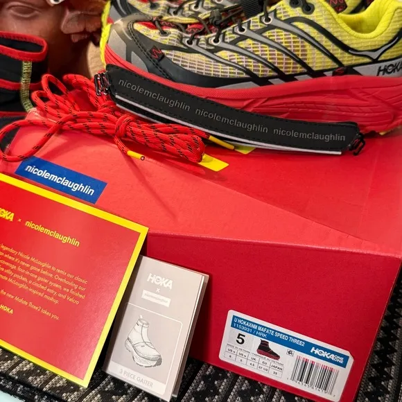 Hoka One One x Nicole McLaughlin Mafate THREE2  Sneakers Running Shoes