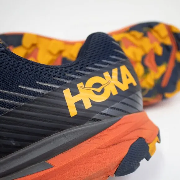 HOKA Sneakers Men’s Size 12 Torrent 2 Trail Racers Running, Athletic Shoes Navy