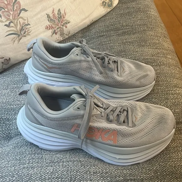 Hooka Bondi 8 Sneakers Trail Running GRAY Size 10.5