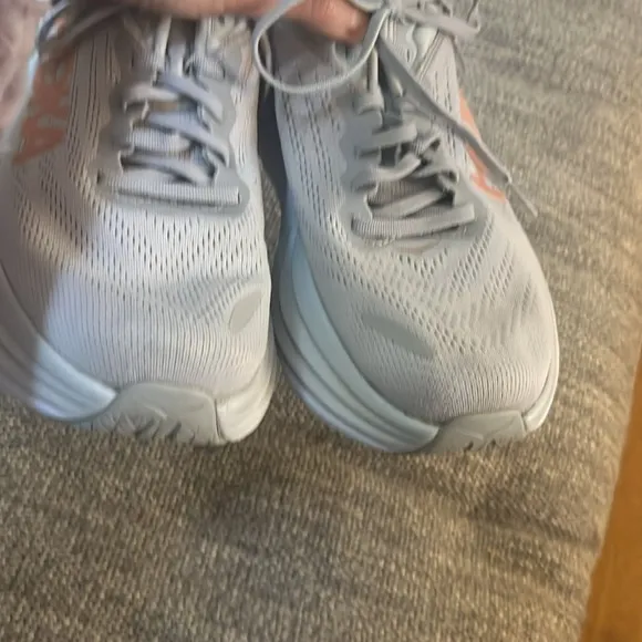 Hooka Bondi 8 Sneakers Trail Running GRAY Size 10.5