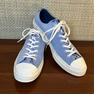 🌟HP🌟Converse Chuck 70 Chuck Taylor Blue/White Mixed Material Low Sneaker