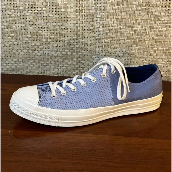 🌟HP🌟Converse Chuck 70 Chuck Taylor Blue/White Mixed Material Low Sneaker