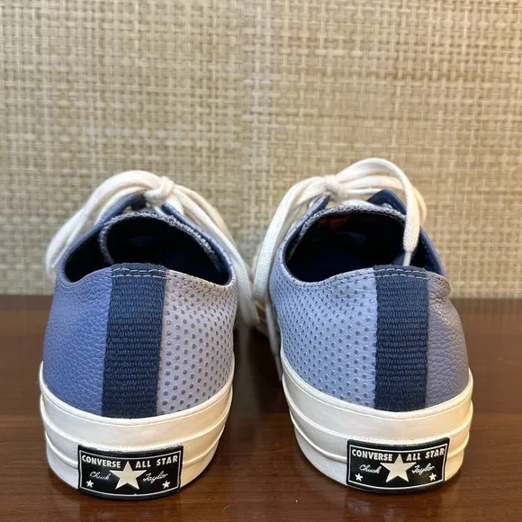 🌟HP🌟Converse Chuck 70 Chuck Taylor Blue/White Mixed Material Low Sneaker