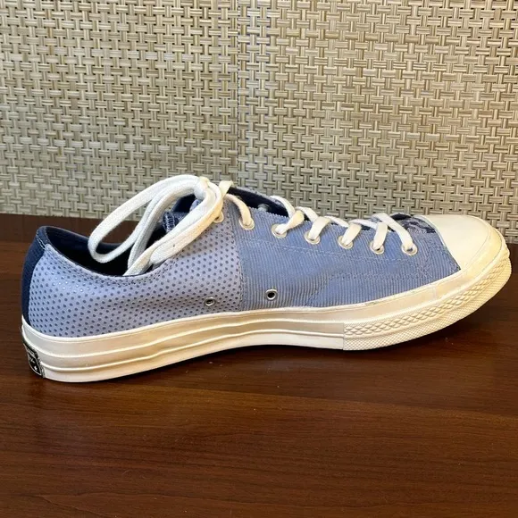 🌟HP🌟Converse Chuck 70 Chuck Taylor Blue/White Mixed Material Low Sneaker