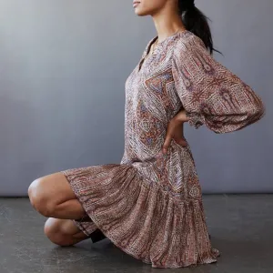HTF Anthropologie Sabia Flounced Tunic Dress