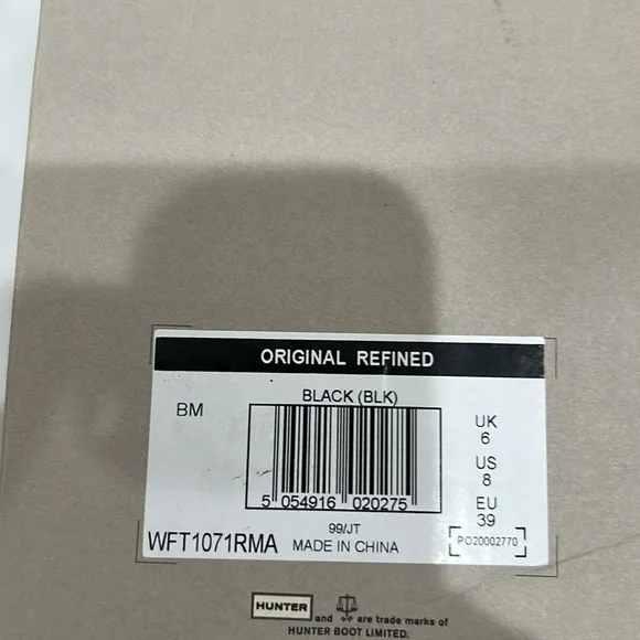 Hunter Water Boots