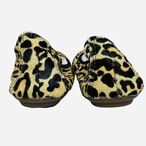Hush Puppies Chaste Ballet Flats In Calf Hair Leopard Women’s Size 6